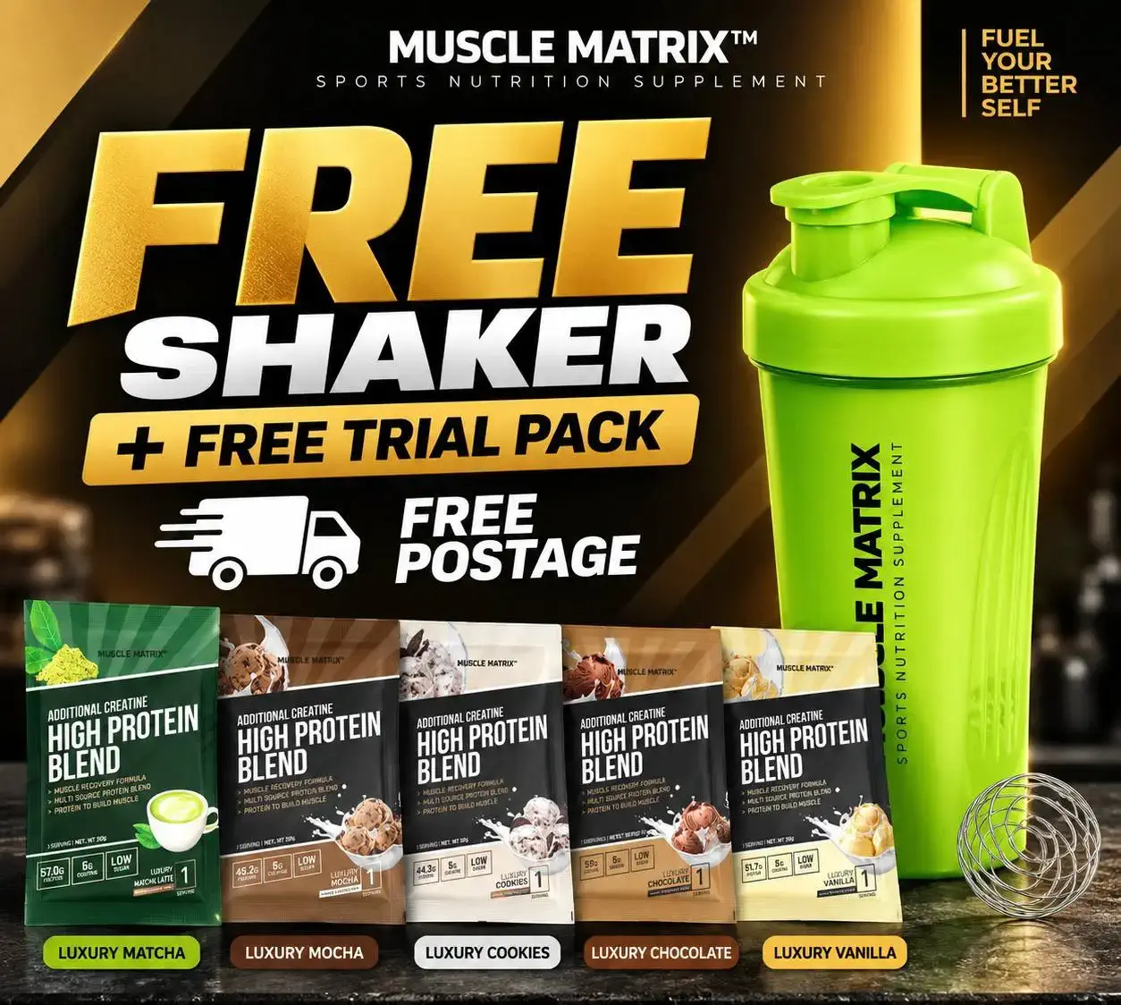 Free Shaker — Muscle Matrix